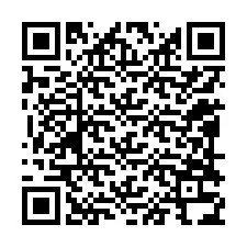 Kode QR untuk nomor Telepon +12098334378