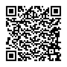 電話番号のQRコード +12098399756