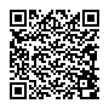 QR-код для номера телефона +12098400732