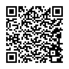 QR-код для номера телефона +12098400738