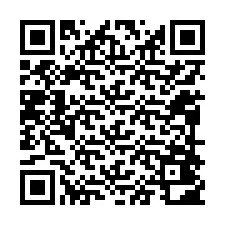 QR kód a telefonszámhoz +12098402363