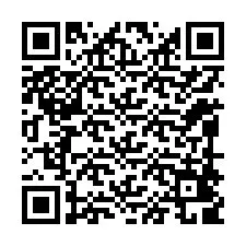 QR kód a telefonszámhoz +12098409451