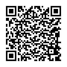 Código QR para número de teléfono +12098409464