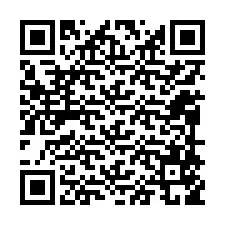 QR-koodi puhelinnumerolle +12098559567