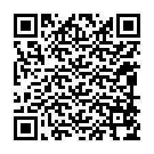 QR-code voor telefoonnummer +12098574490