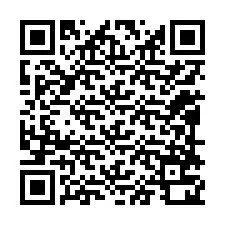 Kode QR untuk nomor Telepon +12098720679