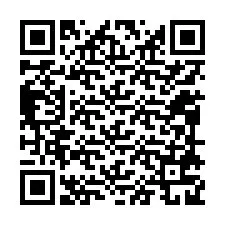 Código QR para número de teléfono +12098729873