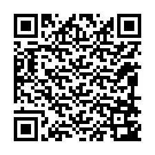 QR-код для номера телефона +12098743311