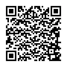 QR kód a telefonszámhoz +12098743312