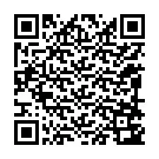 QR-koodi puhelinnumerolle +12098743314