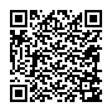 QR-koodi puhelinnumerolle +12098743317