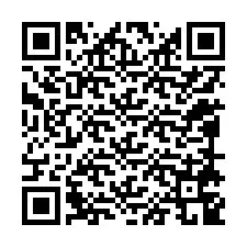 QR код за телефонен номер +12098749888