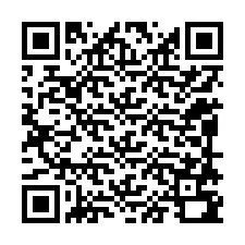 QR-koodi puhelinnumerolle +12098790134