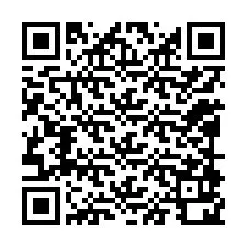 QR-koodi puhelinnumerolle +12098920199