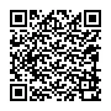 QR kód a telefonszámhoz +12098920208