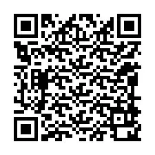 Código QR para número de teléfono +12098920464