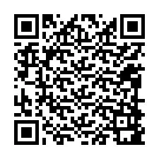 Kode QR untuk nomor Telepon +12098981253