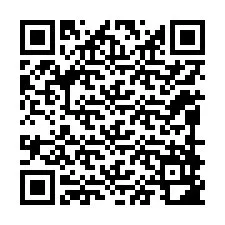 QR kód a telefonszámhoz +12098982611