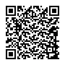 QR-koodi puhelinnumerolle +12098983273