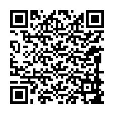 Código QR para número de teléfono +12098987444