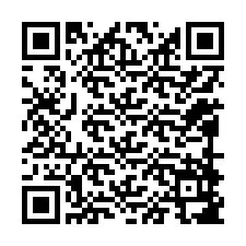 QR код за телефонен номер +12098987609