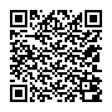 QR код за телефонен номер +12102000013