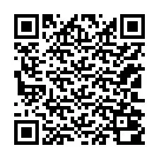 Código QR para número de teléfono +12102000155