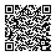 QR Code สำหรับหมายเลขโทรศัพท์ +12102000412