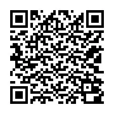 Codice QR per il numero di telefono +12102000433