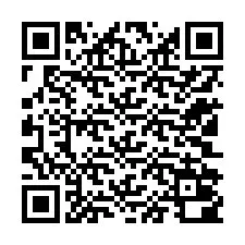 Codice QR per il numero di telefono +12102000436