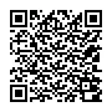 Codice QR per il numero di telefono +12102000443