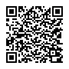 Código QR para número de teléfono +12102000462