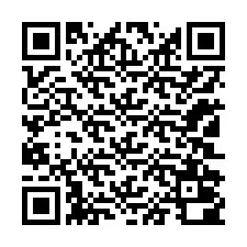 Código QR para número de telefone +12102000575