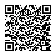 Código QR para número de teléfono +12102000577