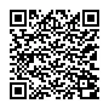 QR-код для номера телефона +12102000614