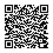 Código QR para número de teléfono +12102000616