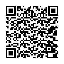 Codice QR per il numero di telefono +12102000637