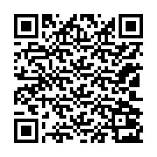 QR-koodi puhelinnumerolle +12102023315