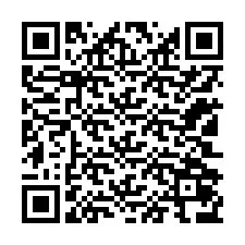 QR-код для номера телефона +12102076365