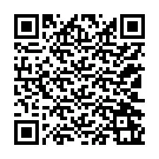 QR-koodi puhelinnumerolle +12102261794