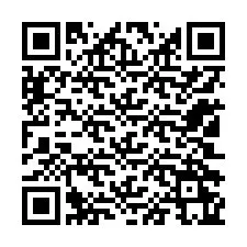 QR-код для номера телефона +12102265667