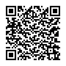 Código QR para número de teléfono +12102265852