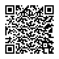 QR Code สำหรับหมายเลขโทรศัพท์ +12102268624