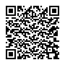 Código QR para número de teléfono +12102298106