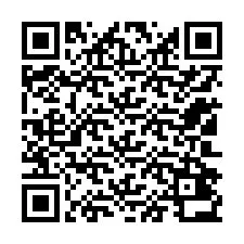 QR Code สำหรับหมายเลขโทรศัพท์ +12102432257