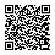 QR-koodi puhelinnumerolle +12102433932