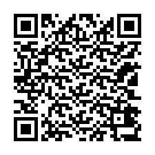 QR-код для номера телефона +12102437865