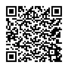 Codice QR per il numero di telefono +12102447217