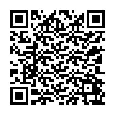 QR Code สำหรับหมายเลขโทรศัพท์ +12102467648