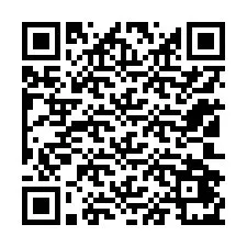 Código QR para número de teléfono +12102471307